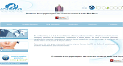 Desktop Screenshot of aaacosmetica.com.mx